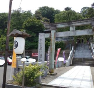 黒龍神社の駐車場