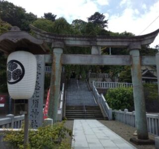 毛谷黒龍神社の入口