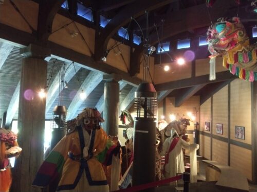 獅子ワールド館の展示物