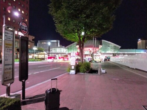 きまっし号の乗り場（金沢駅）